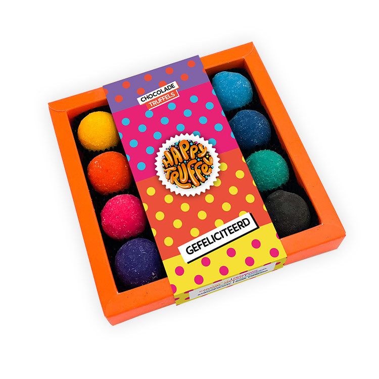 Chocoladetruffels - Mix (16 truffels) 225 gram