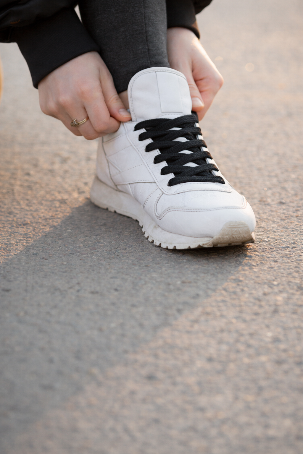 Sneaker laces premium - Zwart