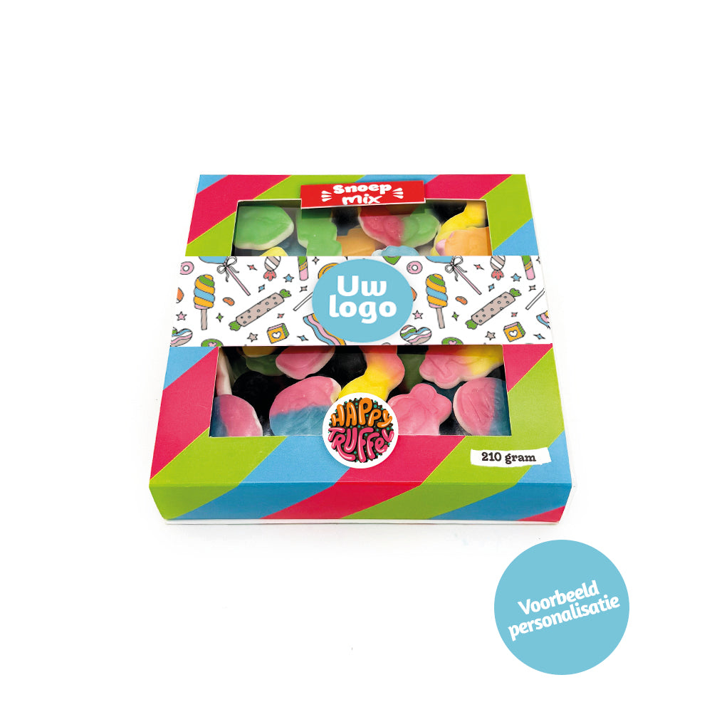 Snoeppakket “Een zoete groet” mixsnoep (210 gram)