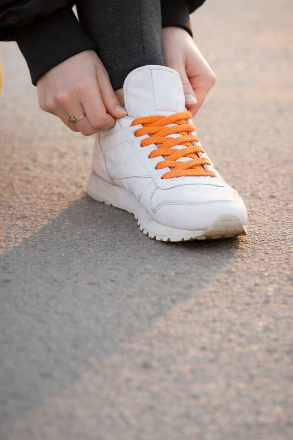 Sneaker laces premium - Oranje
