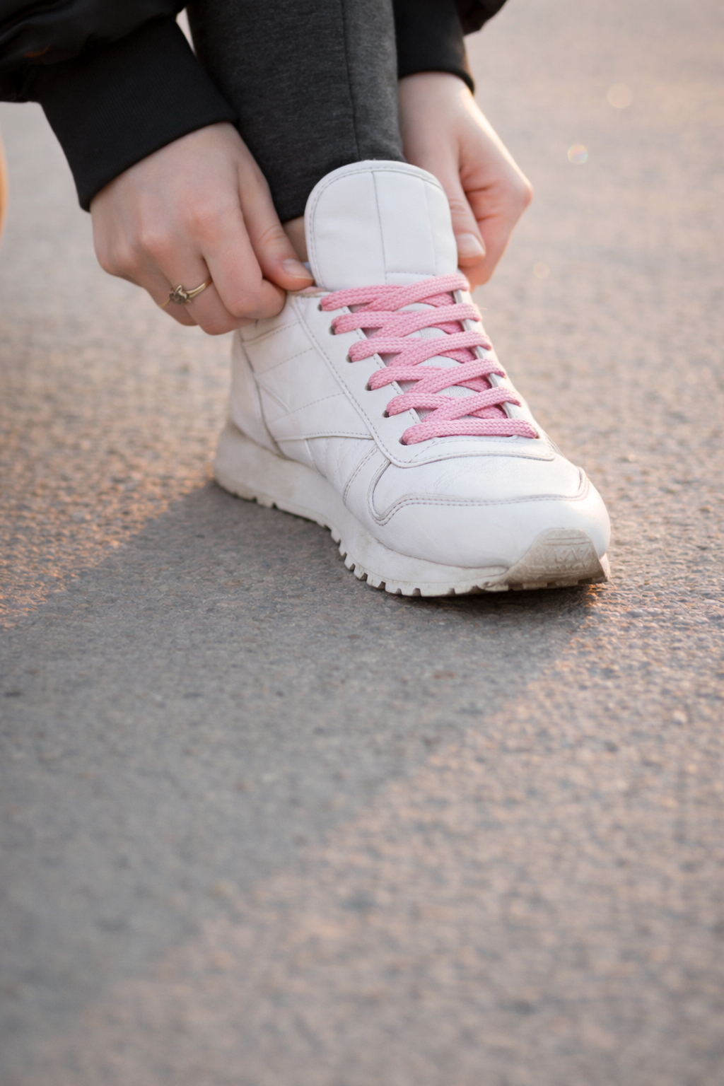 Sneaker laces premium - Roze