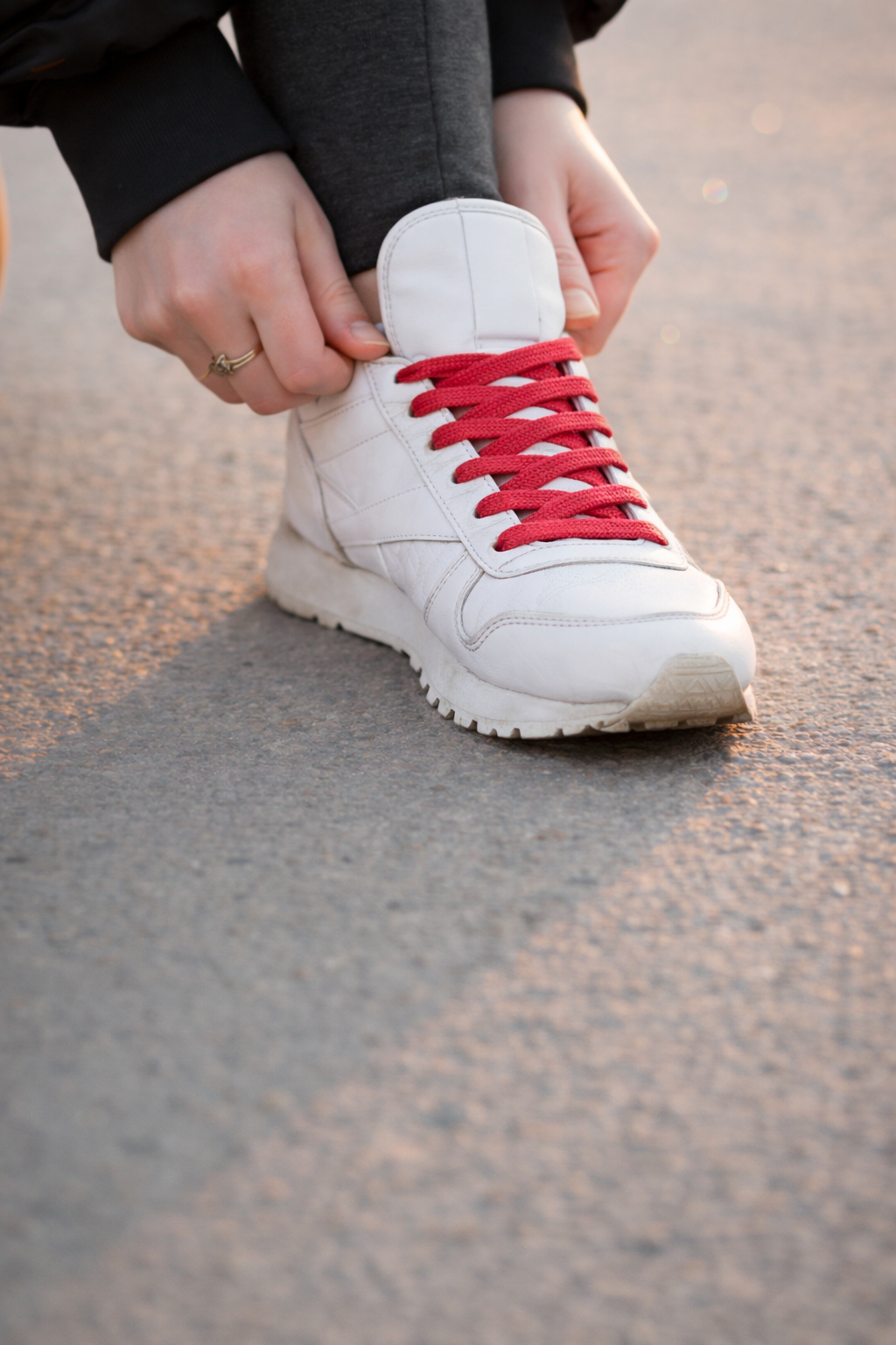 Sneaker laces premium - Rood