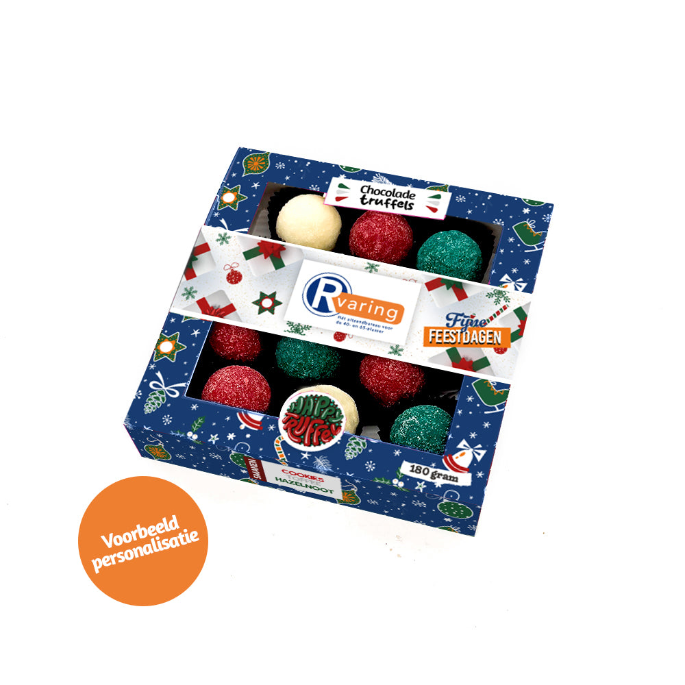 Chocoladetruffels - Mix (12 truffels) 200 gram