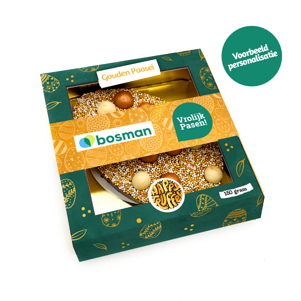 Chocoladetablet Gouden Paasei 150 gram