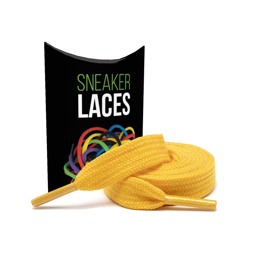 Sneaker laces premium - Geel