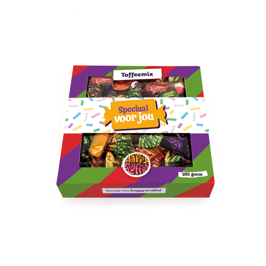 Snoeppakket “Speciaal voor Jou” toffees (160 gram)